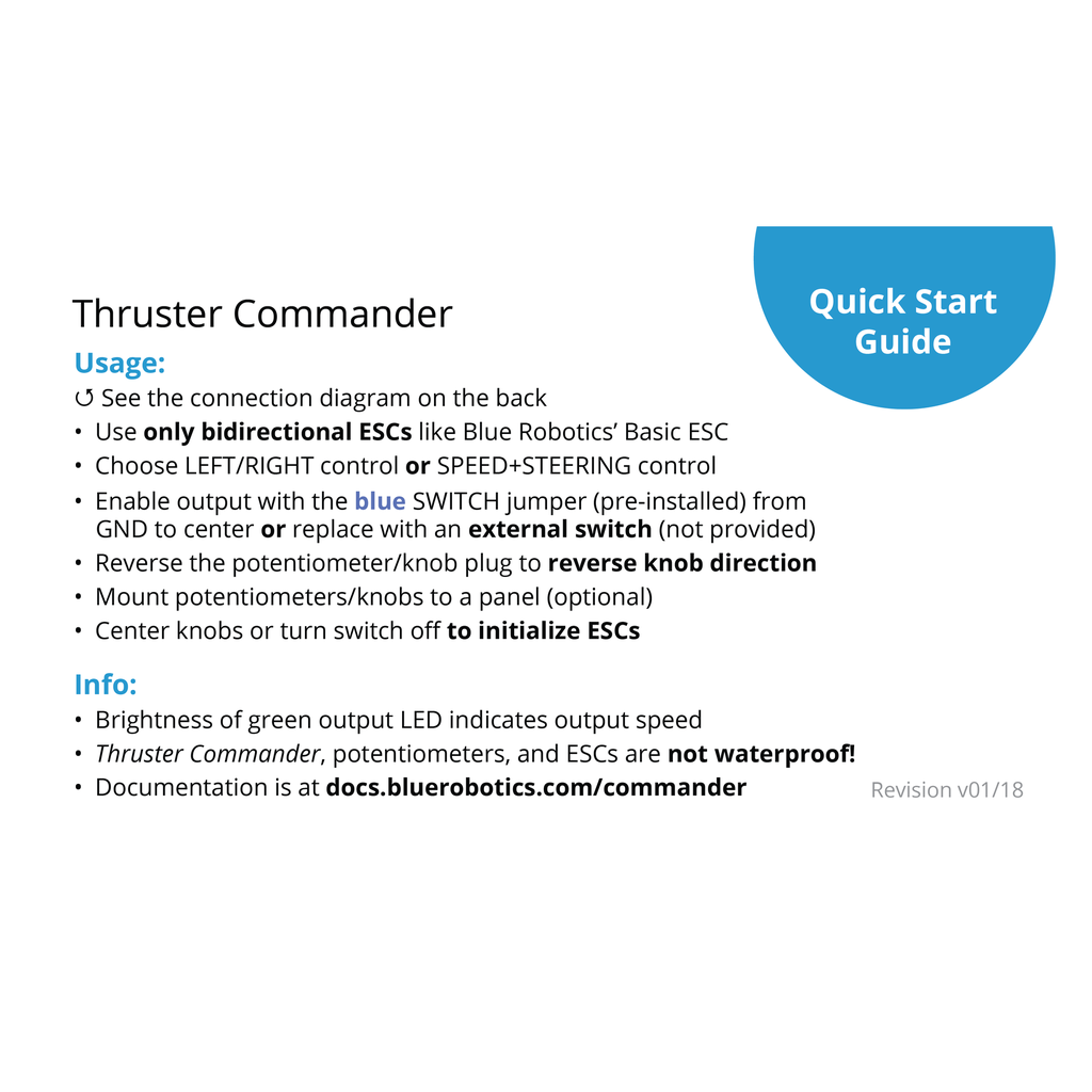Thruster Commander