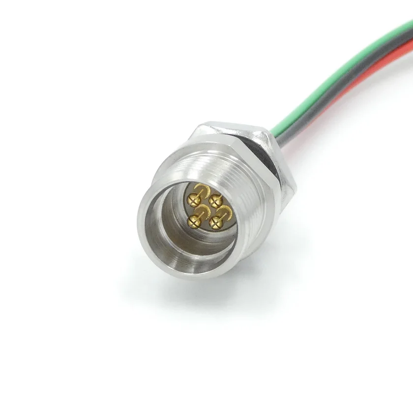 Cobalt Series Bulkhead Connector - 4pin