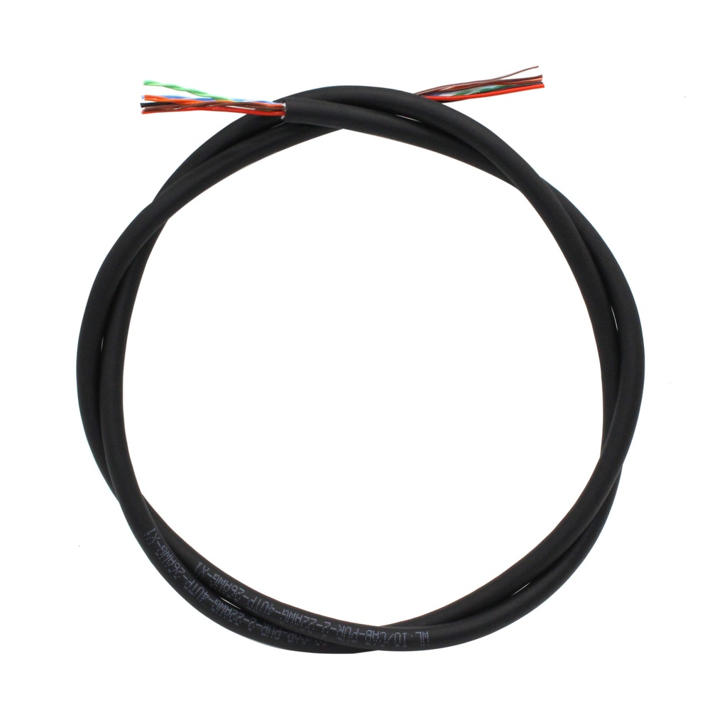 Ethernet and Power Cable (2 x 22 AWG, 4 x UTP 26 AWG)