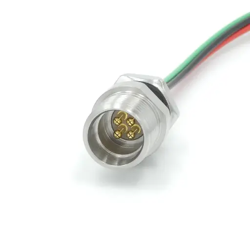 [100319] Cobalt Series Bulkhead Connector - 4pin